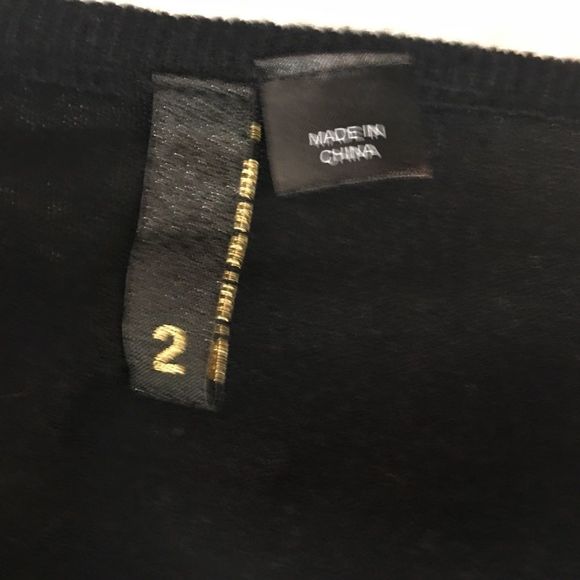 Divided 2  size 2 black sweater - Picture 4 of 5